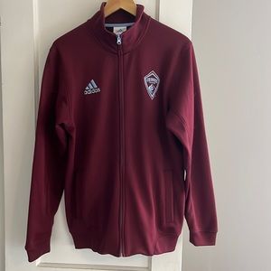 Colorado Rapids adidas Mens zip up. Size medium.